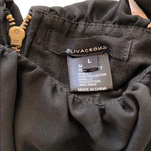 Olivaceous Flowy Crop top with Flutter Sleeves - Picture 5 of 5